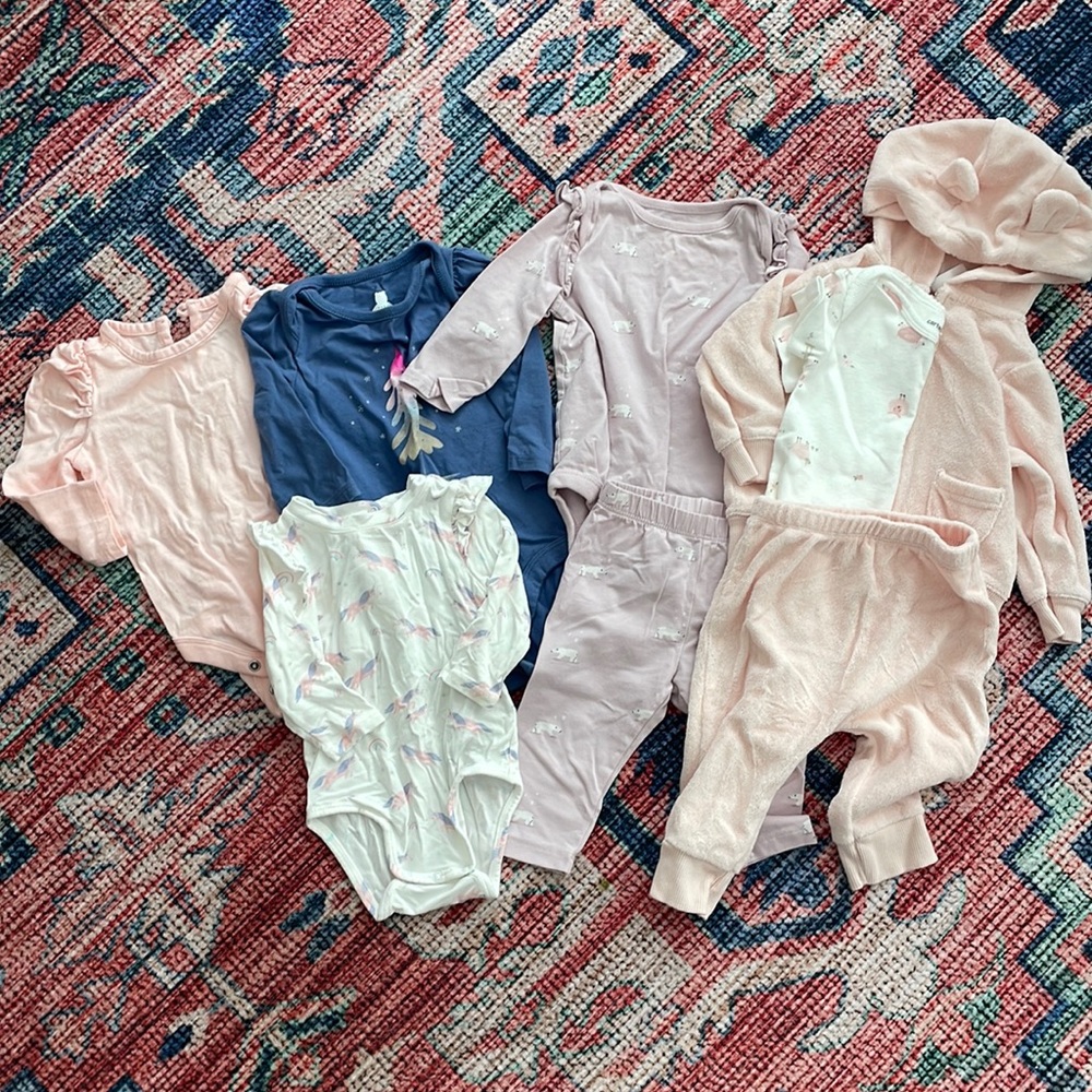 Baby girl 3-6M bundle